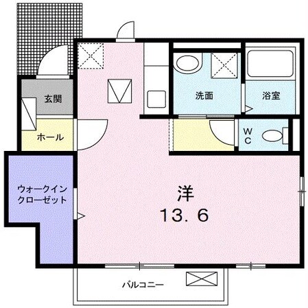 シャルマンヴィレッジ　Cの物件間取画像